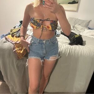 Princess Polly Jean Shorts size 2